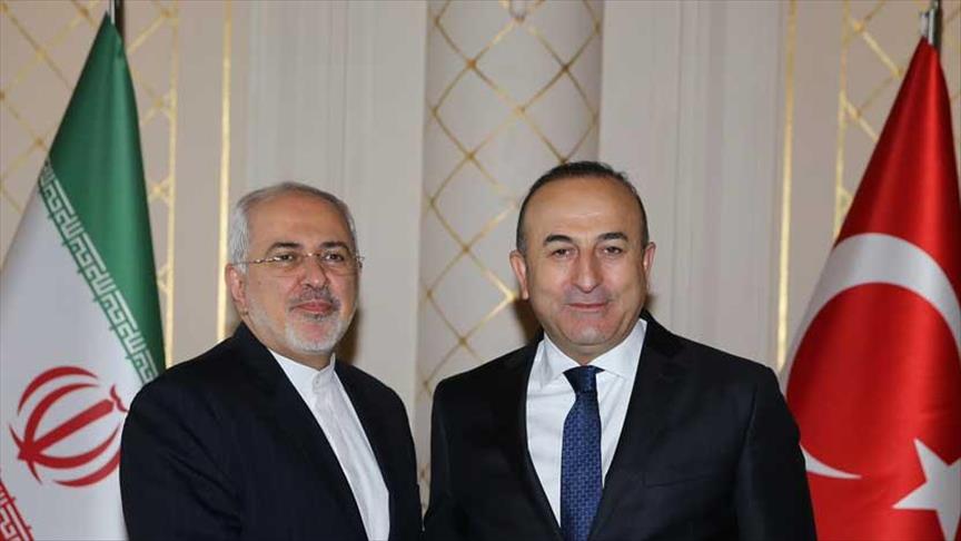 Çavuşoğlu, İranlı mevkidaşı Zarif ile görüştü Çavuşoğlu, İranlı mevkidaşı Zarif ile görüştü